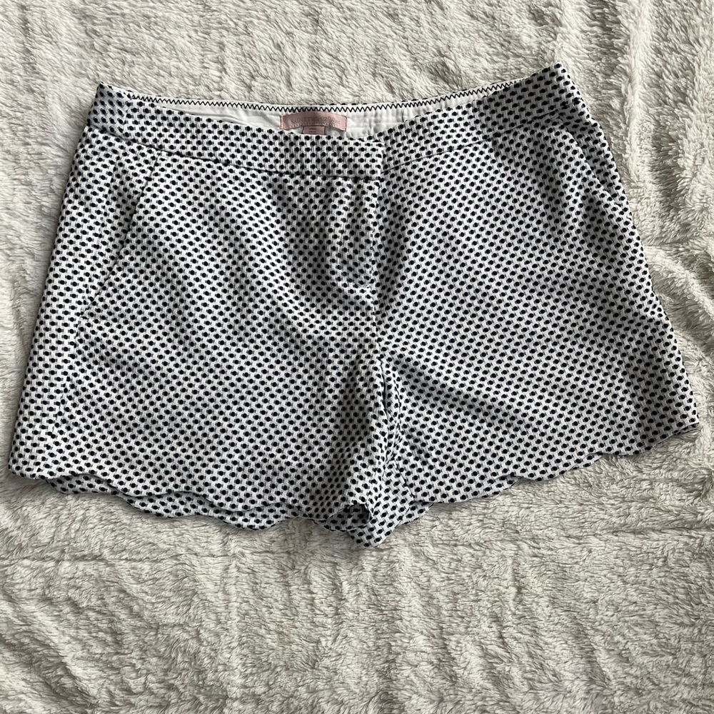 St. Tropez West Polka Dot Scallop Shorts